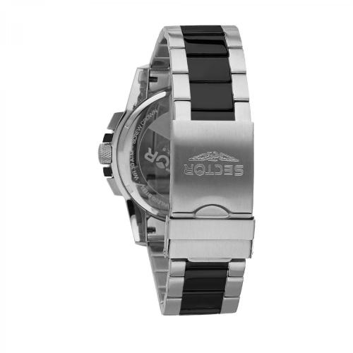 Orologio uomo Sector mod 480, cronografo, cinturino acciaio (R3273797002) - immagine 2