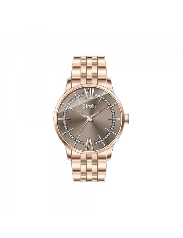 Orologio donna, mod Nothing Hill, movimento a quarzo, cassa e cinturino in acciaio rosa ( SR-X3114L/03M )