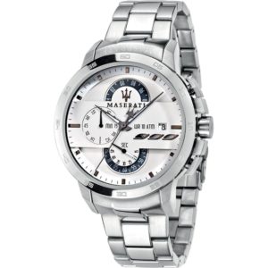 Orologio uomo Maserati, mod Ingegno, cronografo, cinturino acciaio, cod ( R8873619004 )
