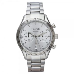 Orologio Uomo Stroili, acciaio, fondo argento, movimento a quarzo, multifunzione, cod ( SR-X3769M/03M )