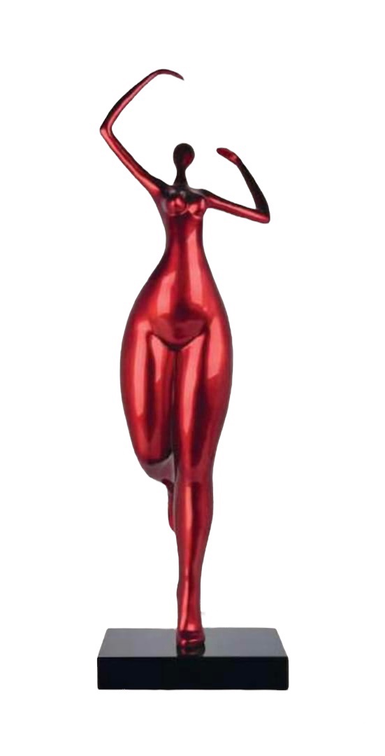 Donna giunonica , scultura donna, ambienti glamour - immagine 2